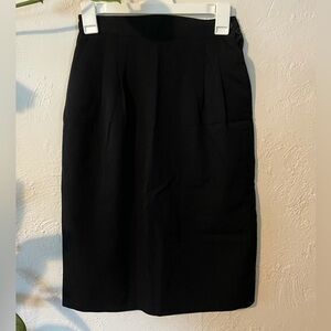Christian Dior Vintage Pure Wool Skirt